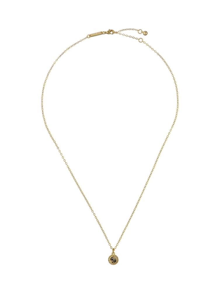 Ted Baker Gold Tone SOLTELL: Solitaire Sparkle Crystal Pendant Necklace - Image 2 of 4 Ted Baker Gold Tone SOLTELL: Solitaire Sparkle Crystal Pendant Necklace - Image 2 of 4