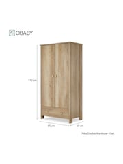 Obaby Oak Nika Double Wardrobe - Image 3 of 6