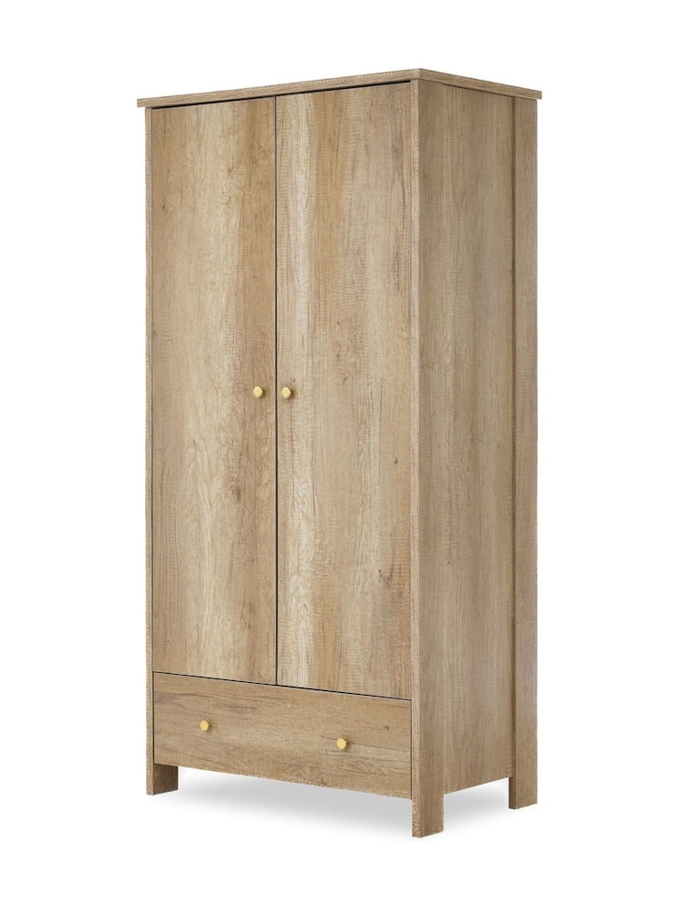Obaby Oak Nika Double Wardrobe - Image 6 of 6 Obaby Oak Nika Double Wardrobe - Image 6 of 6