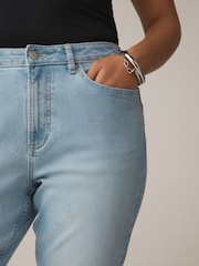Bleu clair - Hourglass Slim Cropped Jeans - Image 5 de 10