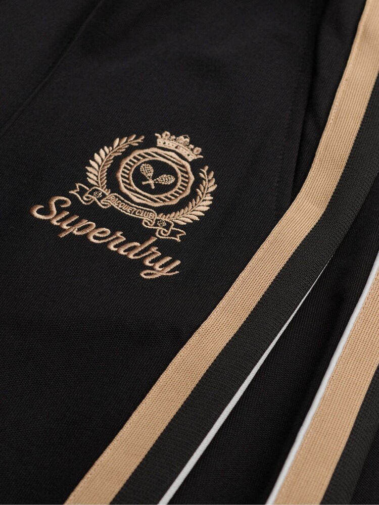 Superdry Black Country Club Track Joggers - Image 7 of 7 Superdry Black Country Club Track Joggers - Image 7 of 7