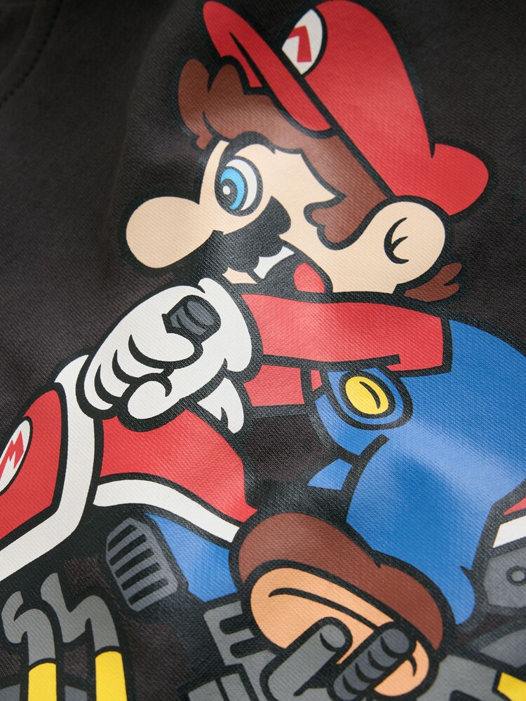 炭灰色 - Mario Zip Through Hoodie (3-16yrs) - 图片4 / 4