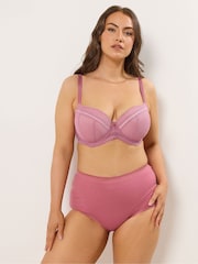 Yours Curve Pink Padded Bra - Image 2 of 6
