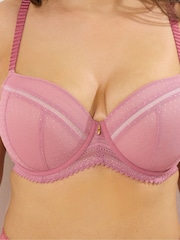 Yours Curve Pink Padded Bra - Image 4 of 6