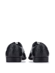 Start Rite Brogue Leather Smart School Black Shoes Multi Fit - Image 4 of 5