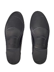 Start Rite Brogue Leather Smart School Black Shoes Multi Fit - Image 5 of 5