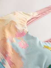 Surfer Scenic Print Scoop Neck Swimsuit - Image 6 of 8