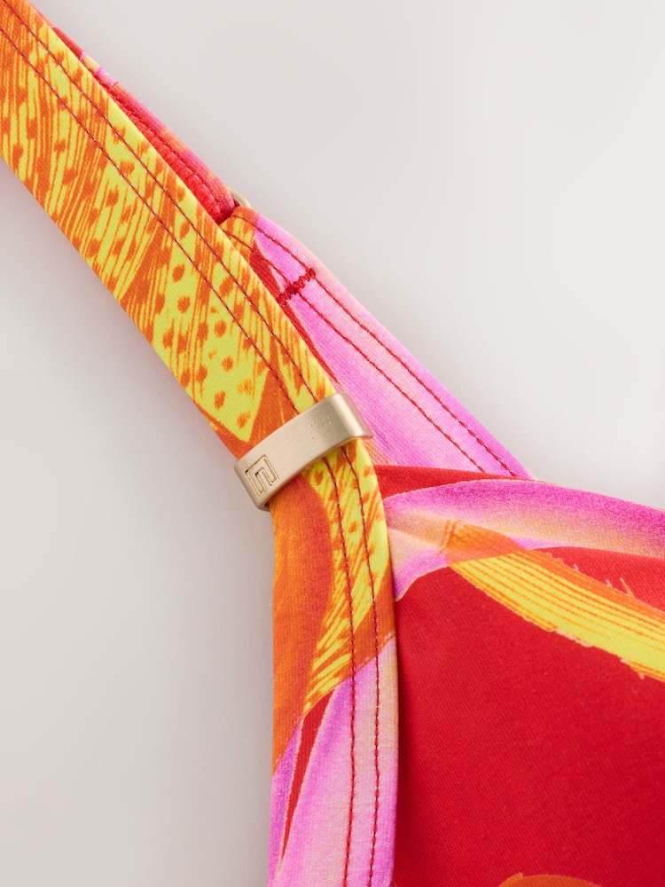 Kew Gardens Tropical Print Shaping Tummy Control Swimsuit - Image 10 of 10 Kew Gardens Tropical Print Shaping Tummy Control Swimsuit - Image 10 of 10