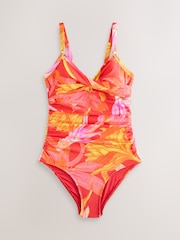 Kew Gardens Tropical Print Shaping Tummy Control Swimsuit - Image 7 of 10