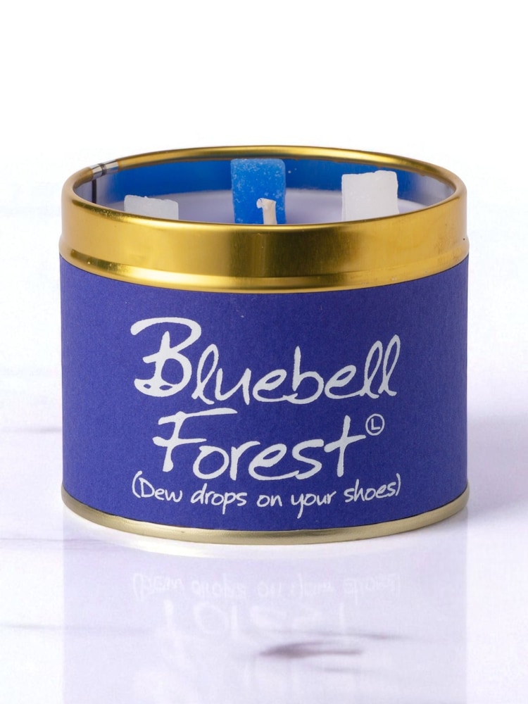 Lily-Flame Bluebell Forest Scented Candle Tin - Image 2 of 3 Lily-Flame Bluebell Forest Scented Candle Tin - Image 2 of 3
