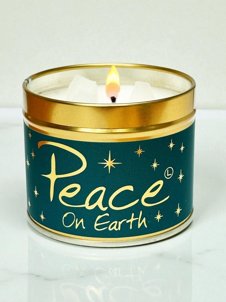Lily-Flame Peace Scented Candle Tin - Image 2 of 3 Lily-Flame Peace Scented Candle Tin - Image 2 of 3