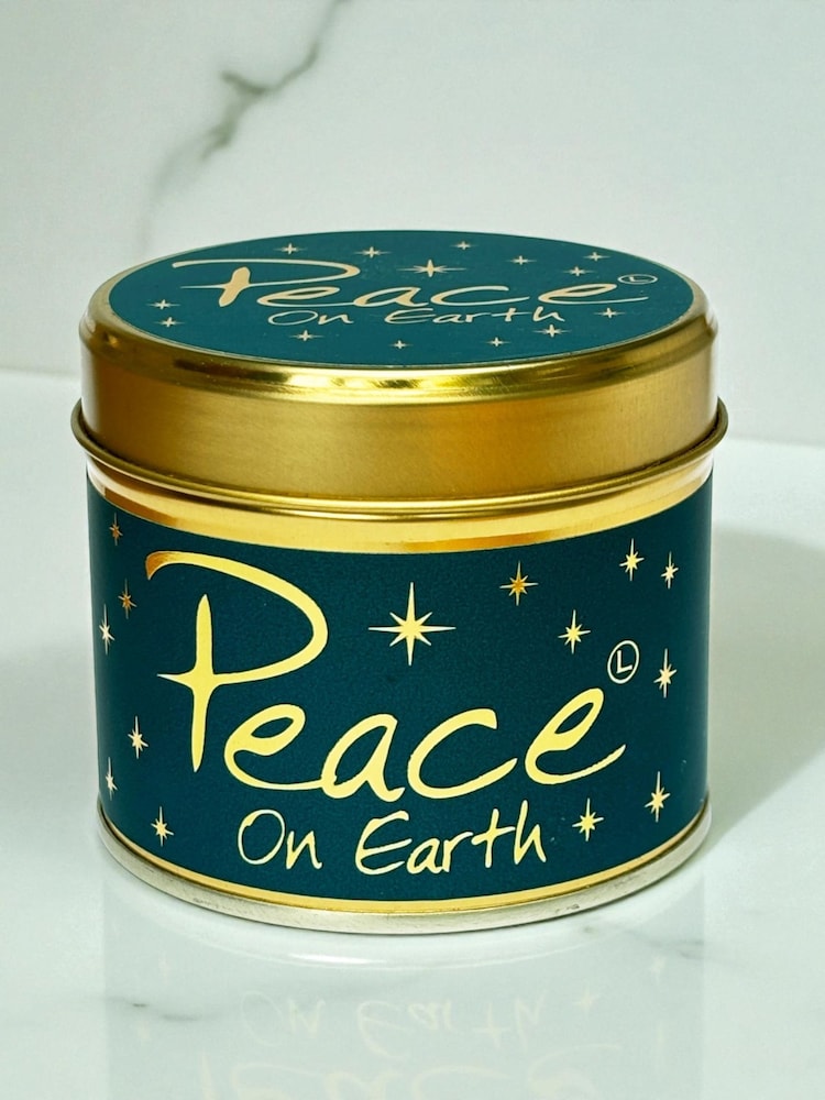 Lily-Flame Peace Scented Candle Tin - Image 3 of 3 Lily-Flame Peace Scented Candle Tin - Image 3 of 3