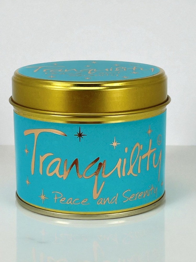 Lily-Flame Tranquility Scented Candle Tin - Image 3 of 3 Lily-Flame Tranquility Scented Candle Tin - Image 3 of 3