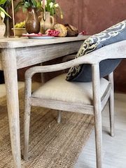 Kirei Home Natural Mango Wood Dining Table & Chairs - Image 5 of 5