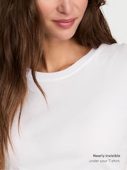 Victoria's Secret Black Lightly Lined Non Wired Cotton Exploded Logo Bra - Image 3 of 4