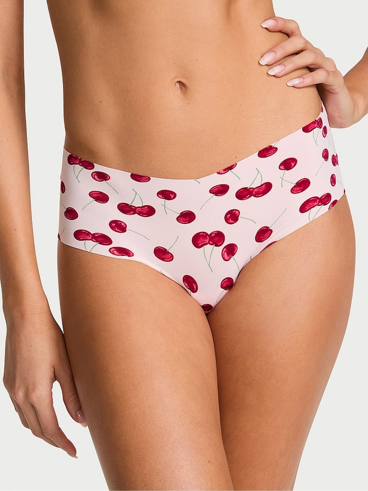 Victoria's Secret Angel Pink Cherries Cheeky Strappy Knickers - Image 1 of 2