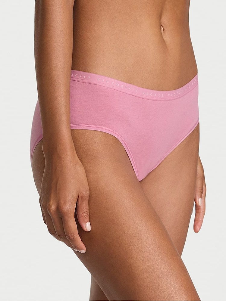 Victoria's Secret Lilac Pink Hipster Knickers - Image 1 of 2