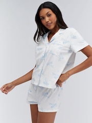 Boux Avenue Bow & Heart Shortie Pyjamas In A Bag - Image 3 of 7
