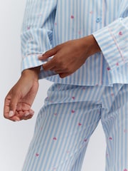 Boux Avenue Stripe Xmas Pyjamas in a Bag - Image 4 of 8