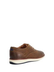 Dune London Brown Brydon Hybrid Sole Gibson Shoes - Image 4 of 6
