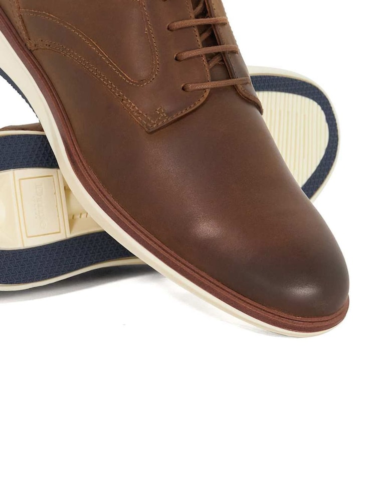 Dune London Brown Brydon Hybrid Sole Gibson Shoes - Image 6 of 6 Dune London Brown Brydon Hybrid Sole Gibson Shoes - Image 6 of 6