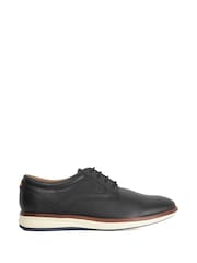 Dune London Black Brydon Hybrid Sole Gibson Shoes - Image 2 of 6