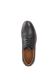 Dune London Black Brydon Hybrid Sole Gibson Shoes - Image 5 of 6