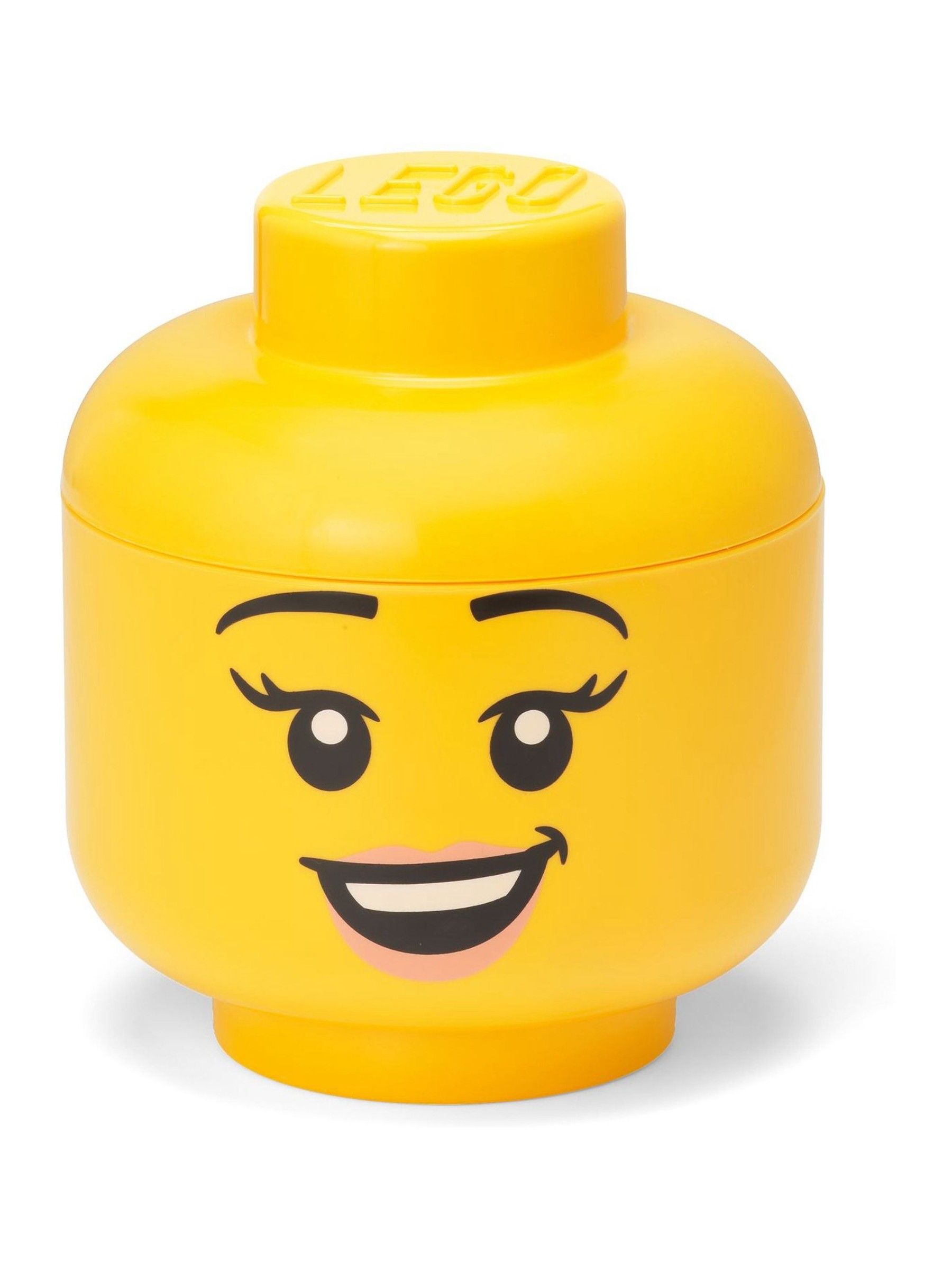 Lego® Unisex Bright Yellow Lego Storage Head Set In - Image 4