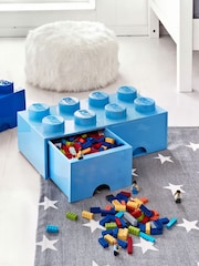 LEGO Light Royal Blue Drawer 8 Brick Storage - Image 4 of 4