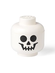 Lego White Skeleton Head Storage - Image 2 of 3