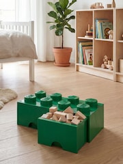 Lego Dark Green Drawer 8 Brick - Image 1 of 3