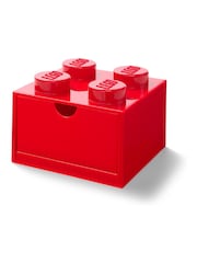 Lego Bright Red Desk Drawer 4 Brick - Image 1 of 3