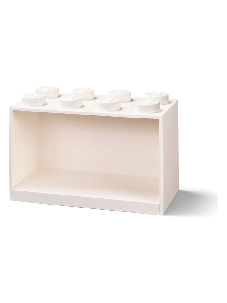 Lego White Shelf 8 Brick - Image 1 of 2