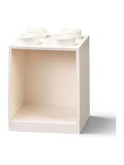 Lego White 4 Brick Shelf - Image 1 of 3