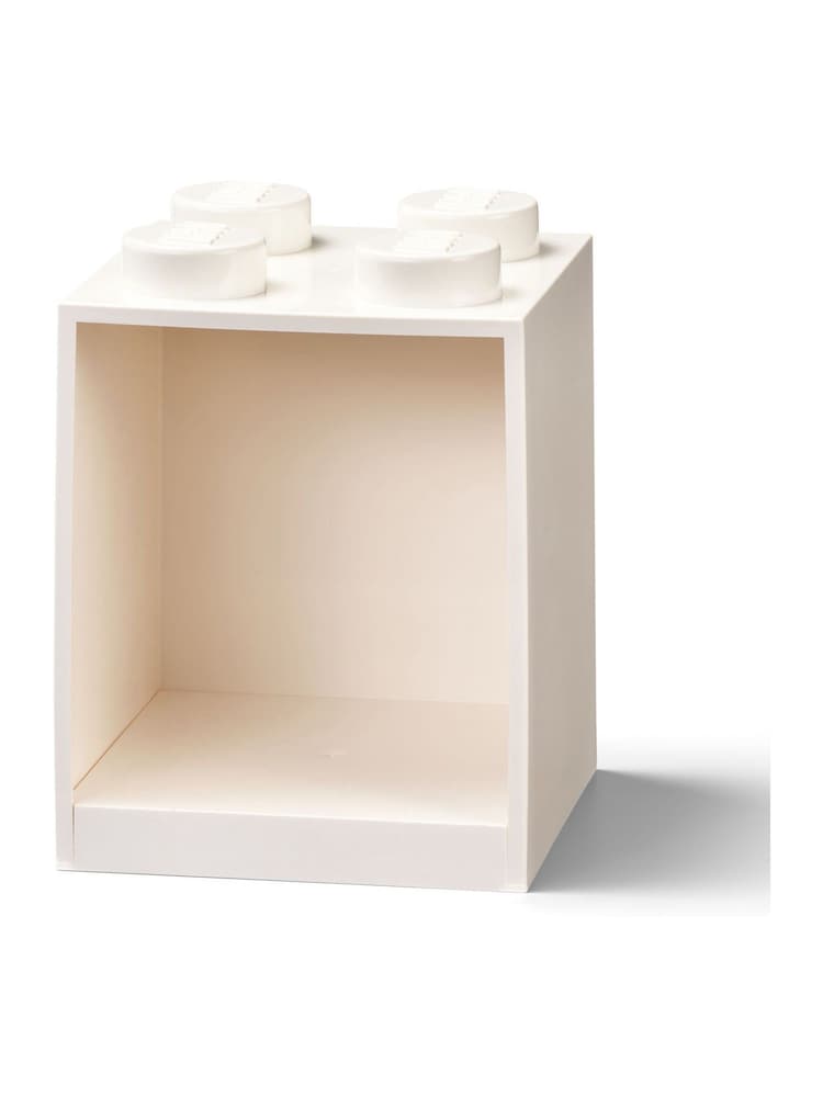 Lego White 4 Brick Shelf - Image 1 of 3