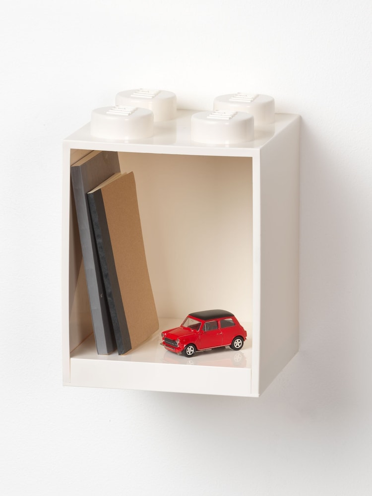 Lego White 4 Brick Shelf - Image 2 of 3