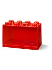 Lego Bright Red Shelf 8 Brick - Image 1 of 2