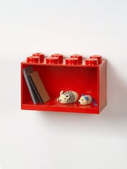 Lego Bright Red Shelf 8 Brick - Image 2 of 2