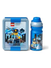 Lego Bright Blue City Lunch Box Set - Image 1 of 3