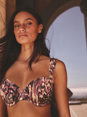 AIYLA Animal Padded Underwired Premium Bikini Top - Image 3 of 4