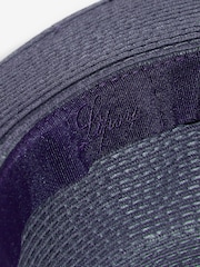 Marineblau - Lipsy Paper Raffia Monogram Hat - Bild 8 von 8