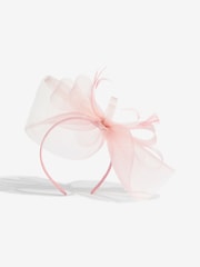 Blush Rose - Lipsy Bandeau fascinateur oversize en maille - Image 3 de 5