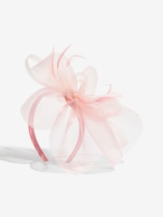 Blush Rose - Lipsy Bandeau fascinateur oversize en maille - Image 4 de 5
