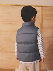 Grey Padded Gilet (3mths-10yrs) - Image 3 of 4