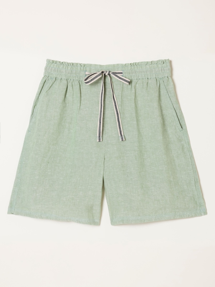 FatFace Cassie Green Ric Rack Shorts - Image 6 of 6 FatFace Cassie Green Ric Rack Shorts - Image 6 of 6