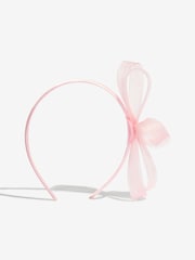Friends Like These Pink Mesh Loop Fascinator Headband - Image 3 of 5