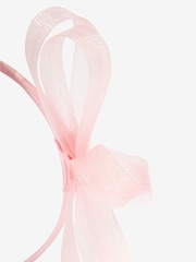 Friends Like These Pink Mesh Loop Fascinator Headband - Image 4 of 5