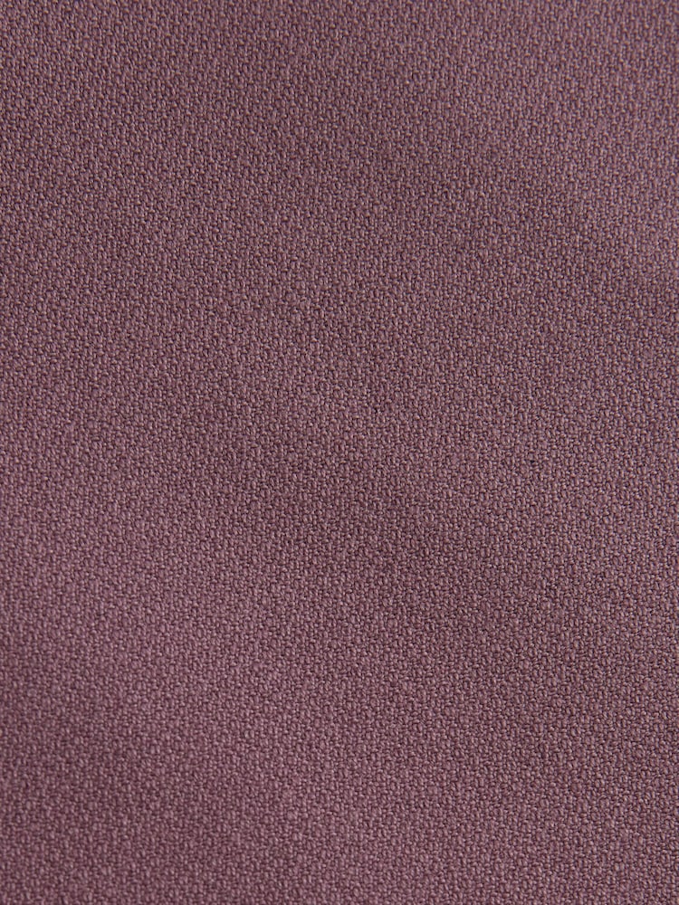 Mauve Purple Double Breasted Loose Fit Textured Prom Suit Jacket With Brooch - Image 11 of 11