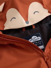 Fox Waterproof Fleece Lined Puddlesuit (3mths-7yrs) - Image 7 of 8