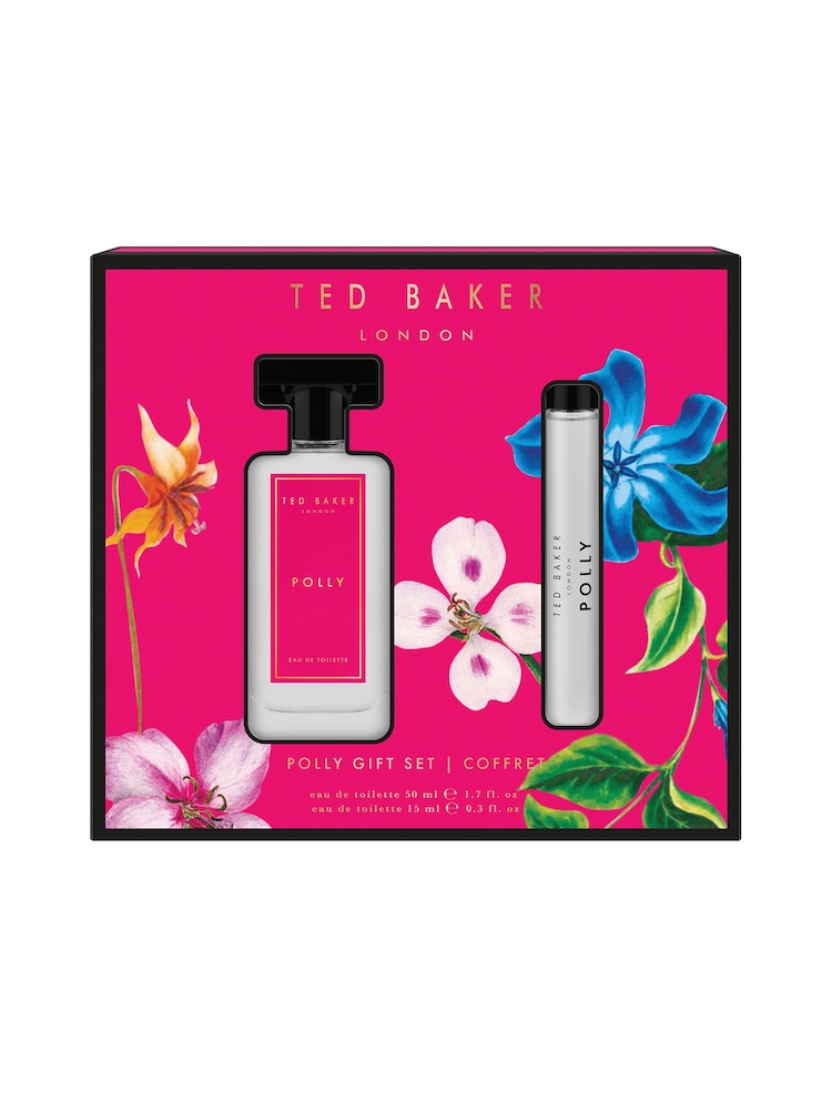 Ted Baker Floralicious Polly Eau de Toilette 50ml & Rollerball 15ml Gift Set - Image 2 of 4 Ted Baker Floralicious Polly Eau de Toilette 50ml & Rollerball 15ml Gift Set - Image 2 of 4